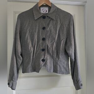 VINTAGE Doncaster Houndstooth Women's Jacket